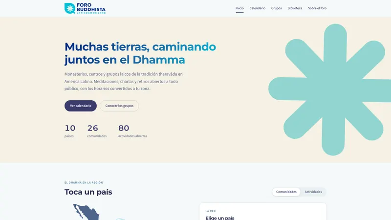 Foro Buddhista Latinoamericano homepage